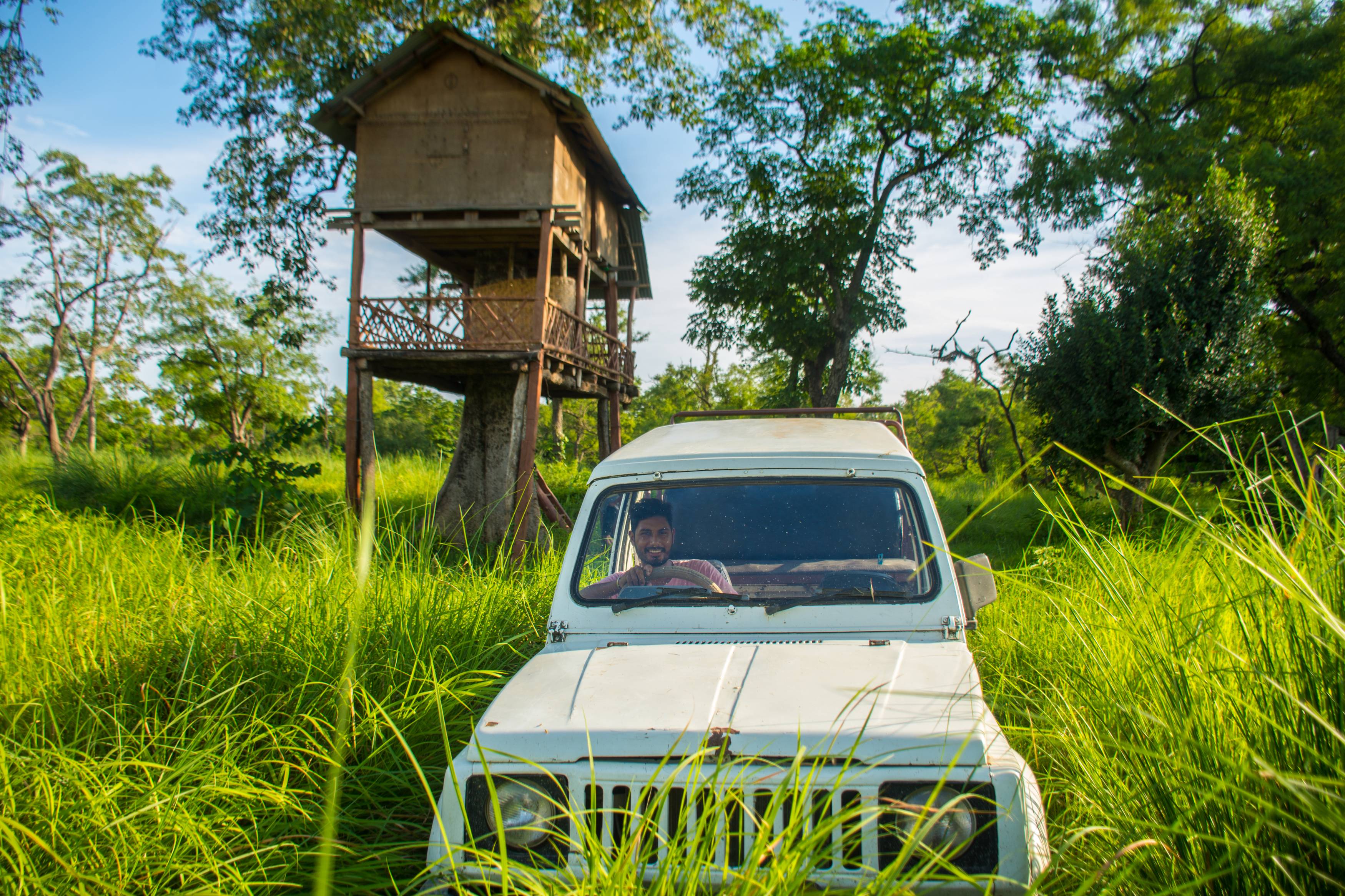 Sleeping in Tree House (Machan stay) 