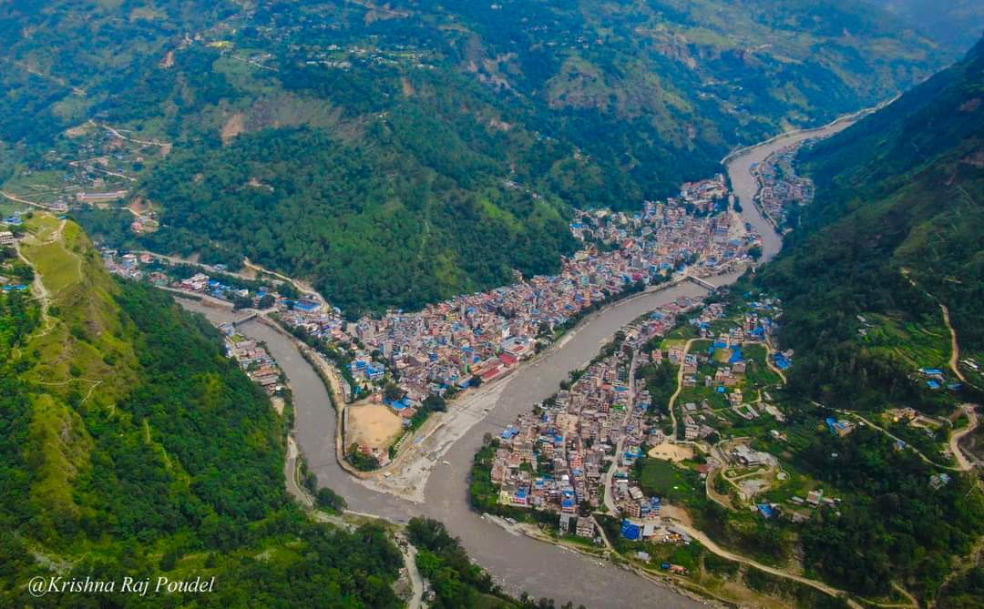 Pokhara to rafting starting point Maldhunga  and first-day raft to Modi Khola camp.